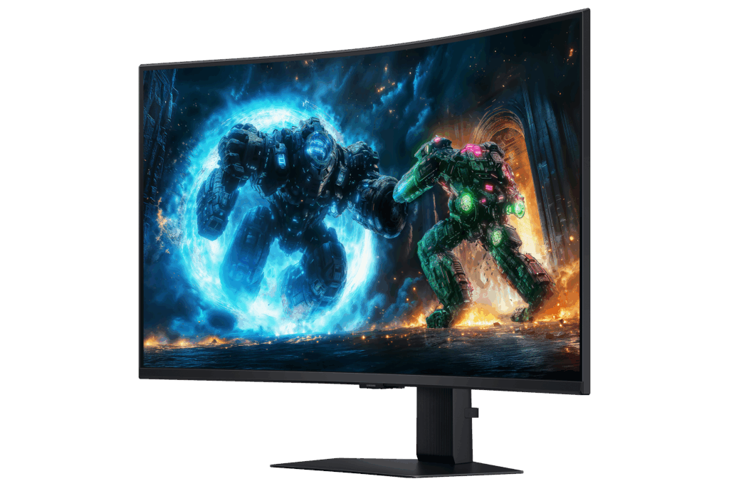 Samsung LS37FG750EUXEN – 37" Odyssey G7 4K UHD Ívelt Gaming Monitor - Image 3